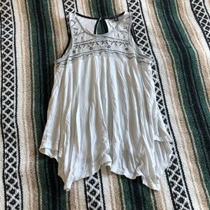 3/$25 American Eagle Outfitters Beaded Boho top